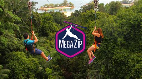 megazip sentosa|megazip singapore.